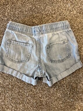 Light Wash Denim Toddler Shorts